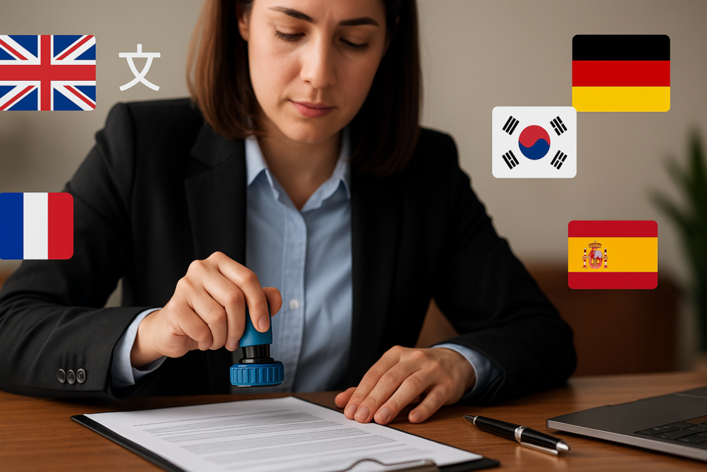 Traducción jurada con validez legal