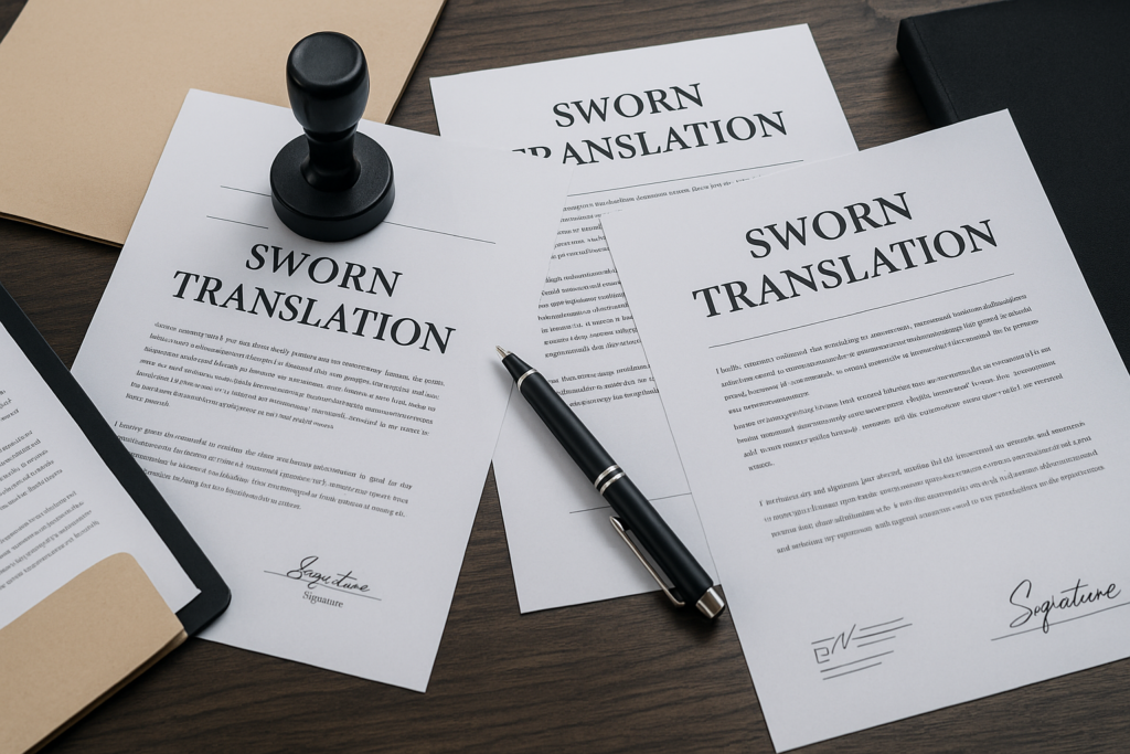 Traducción jurada con validez legal
