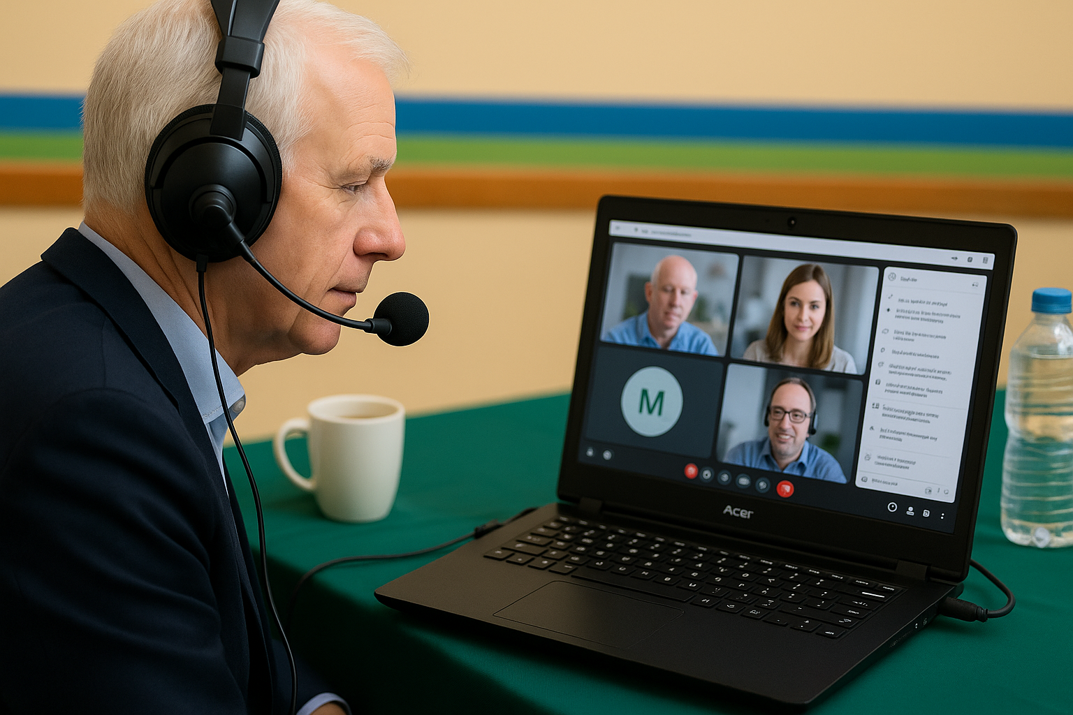 Interprete simultaneo eventos online