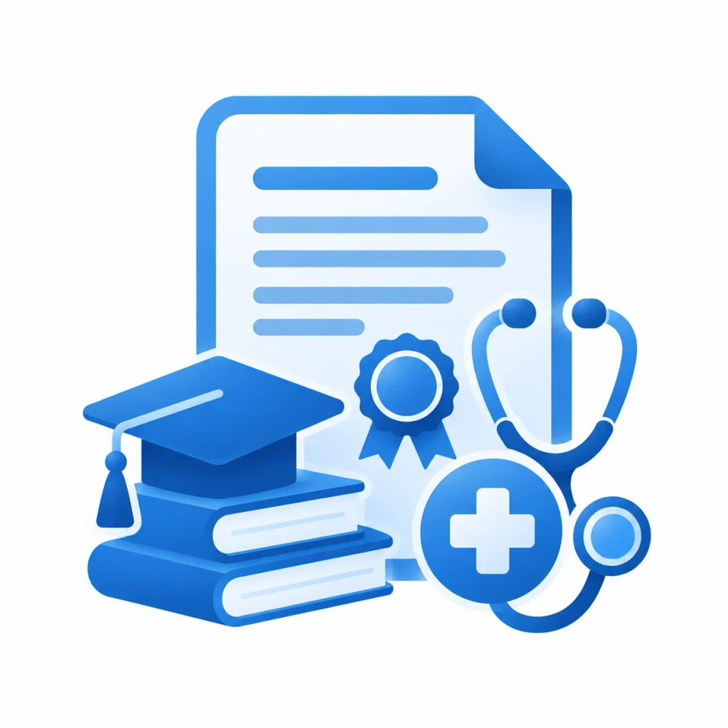 Traducción jurada de Documentación académica y certificados médicos